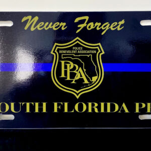 South Florida PBA License Plate