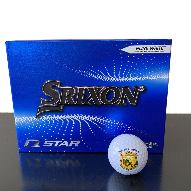 Srixon brand South Florida PBA package of 12 Golf Balls