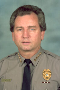 Fred Taylor close up headshot of officer Taylor
