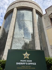 Front few of Miami-Dade Sherriff's office